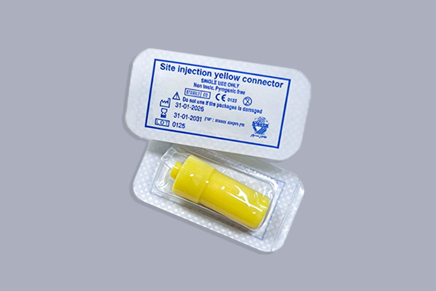 Одноразовый гепариновый колпачок Luer Lock